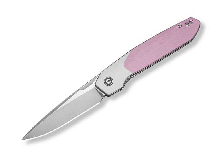 Civivi Brr15 Light C25063-3 Nitro-V White & Powder Pink G10